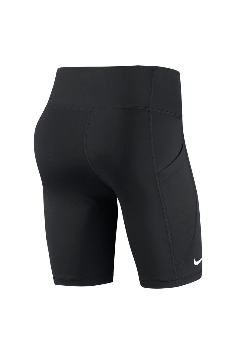 Women's Nike Black Kansas City Chiefs Biker Shorts, Alternate, color, Black