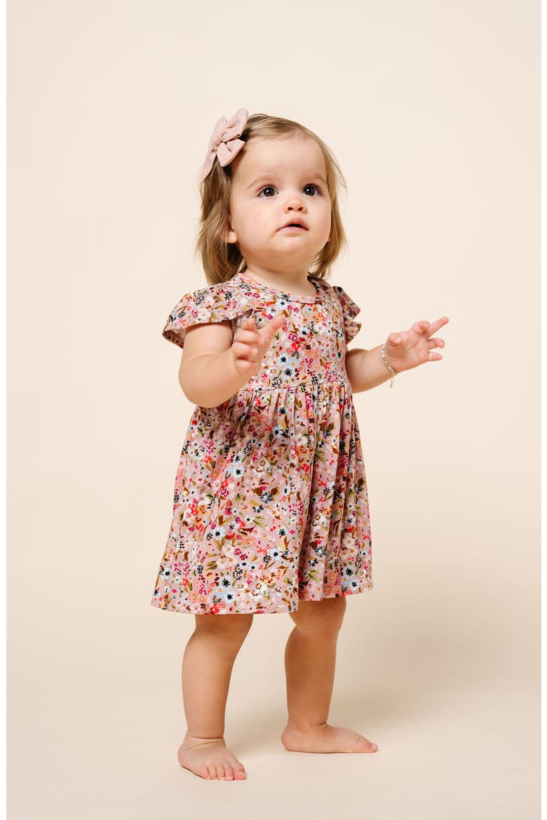 Print Twirl Dress, Alternate, color, PENELOPE