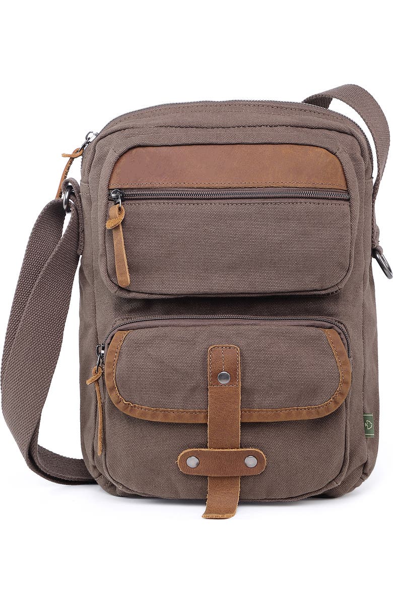 THE SAME DIRECTION Sun Smell Canvas Crossbody Bag, Main, color,