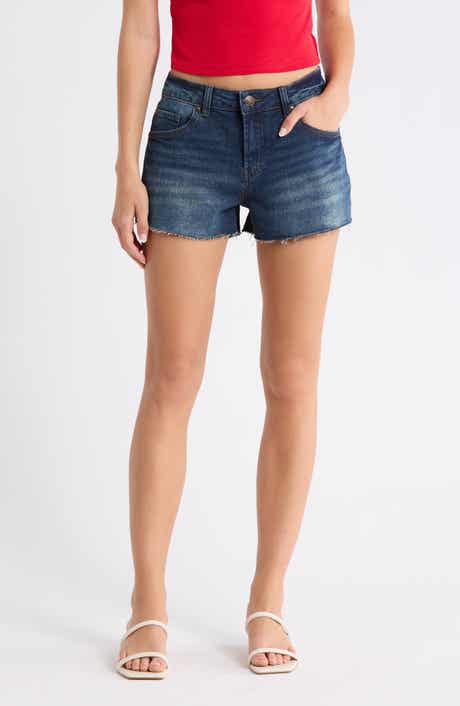 Madden Girl Raw Hem Shorts
