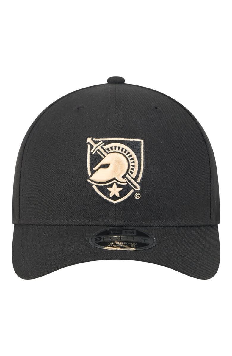 New Era Men's New Era Black Army Black Knights Team Collective 9FORTY M-Crown Adjustable Hat, Alternate, color, 