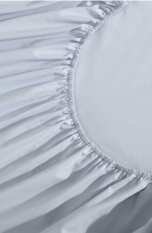 Calvin Klein 200 Thread Count Cotton Percale Sheet Set In Blue
