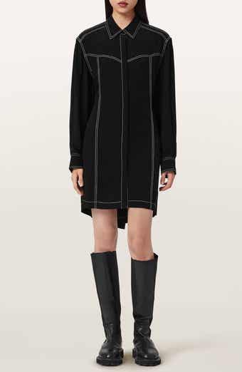 AllSaints Tala Long Sleeve Shirtdress
