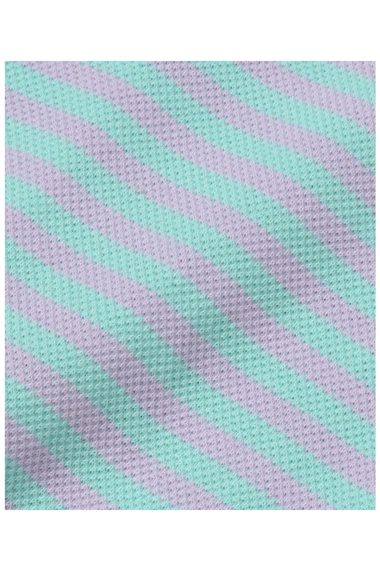 Girls Pique Knit Top, Alternate, color, Mint Multi Stripe