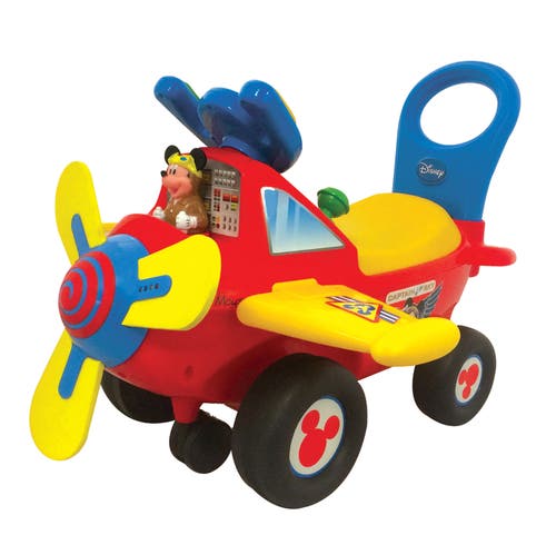 Kiddieland Disney Mickey Mouse Clubhouse Plane Ride-On in Multicolored  product