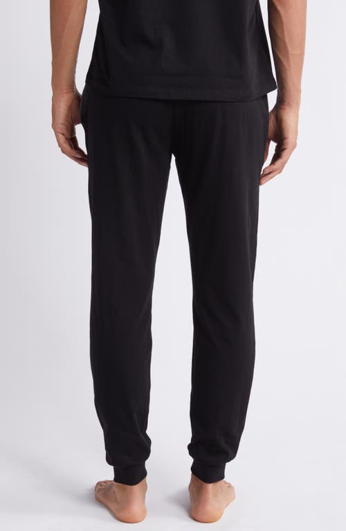 Hugo Boss Mix Match Pajama Joggers In Black