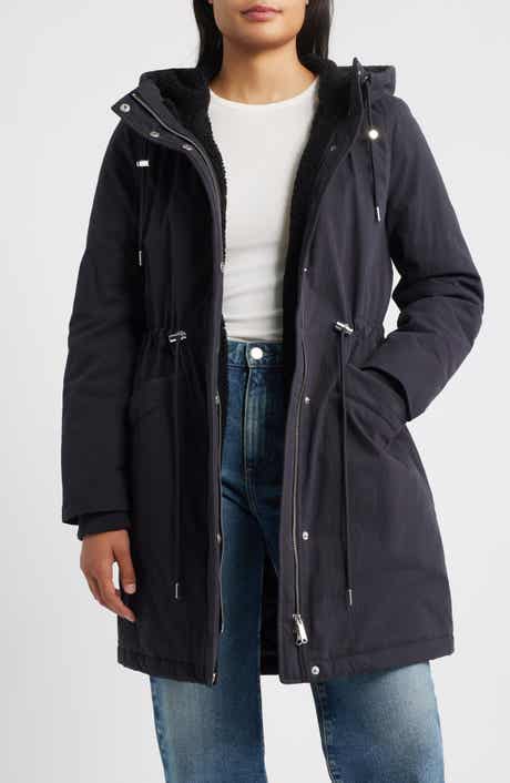 Sam Edelman Faux Shearling Lined Anorak