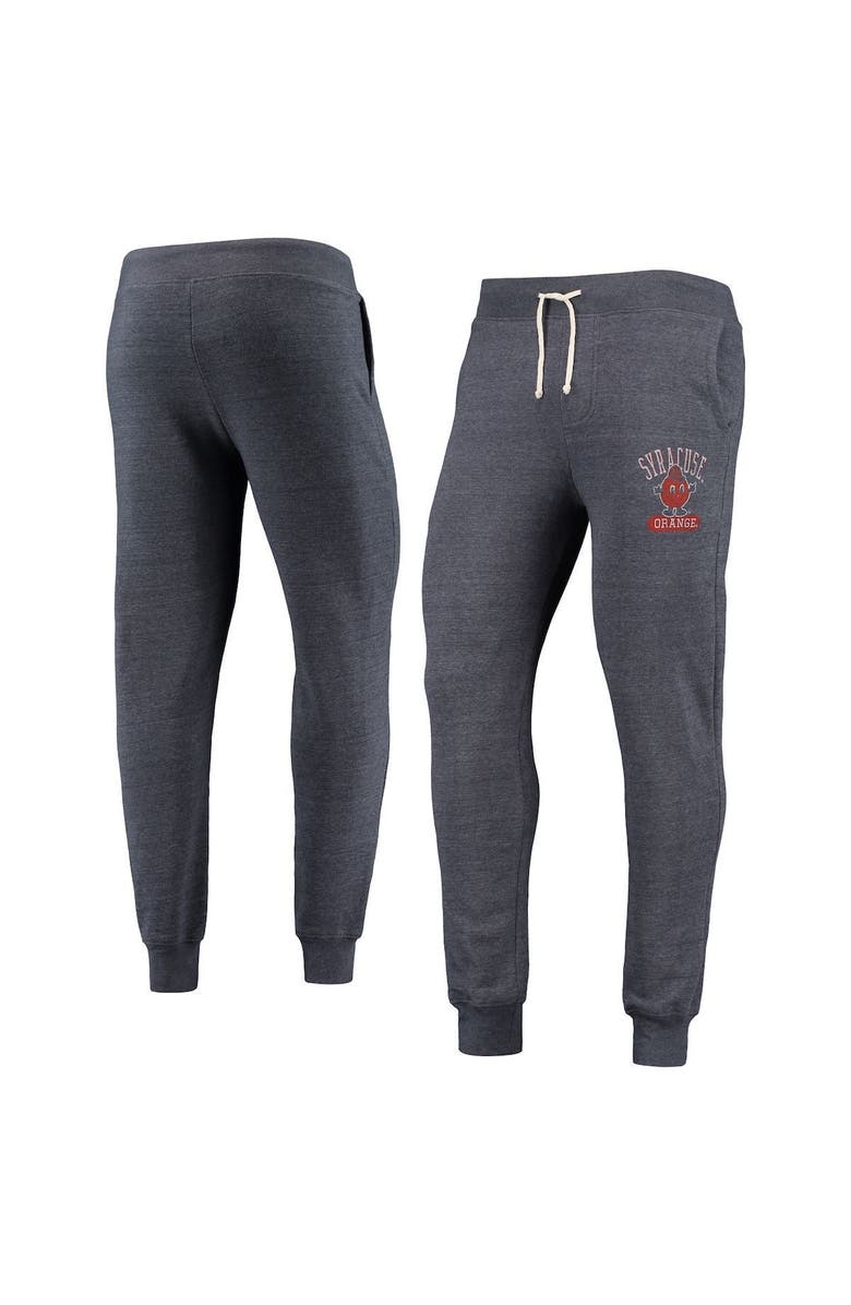 ALTERNATIVE APPAREL Men's Alternative Apparel Navy Syracuse Orange Dodgeball Tri-Blend Pants, Main, color, 