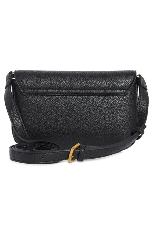 Tahari Landis Leather Crossbody Bag In Black
