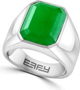 EFFY Men's Jade Signet Ring