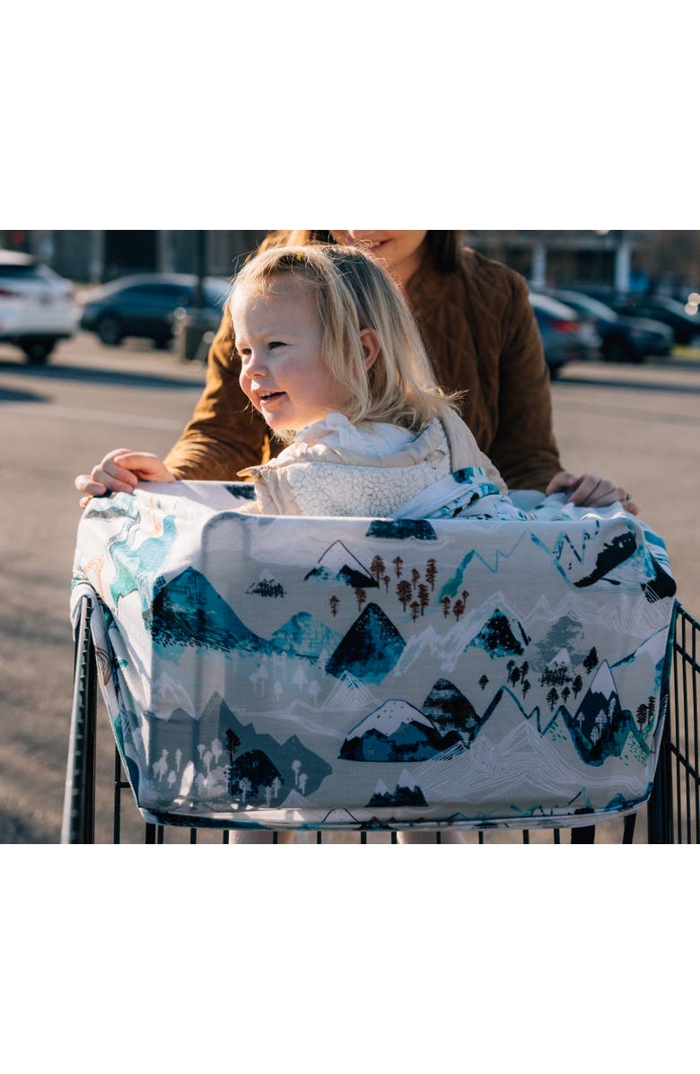 Milk Snob Original 5-in-1 Nursing and Car Seat Cover, Alternate, color, Rocky Mountains