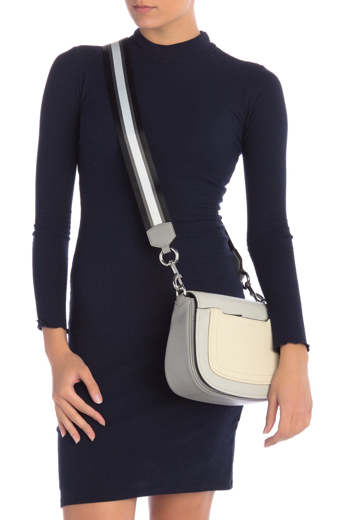 Marc Jacobs Empire City Mini Leather Messenger Bag, Alternate, color, 