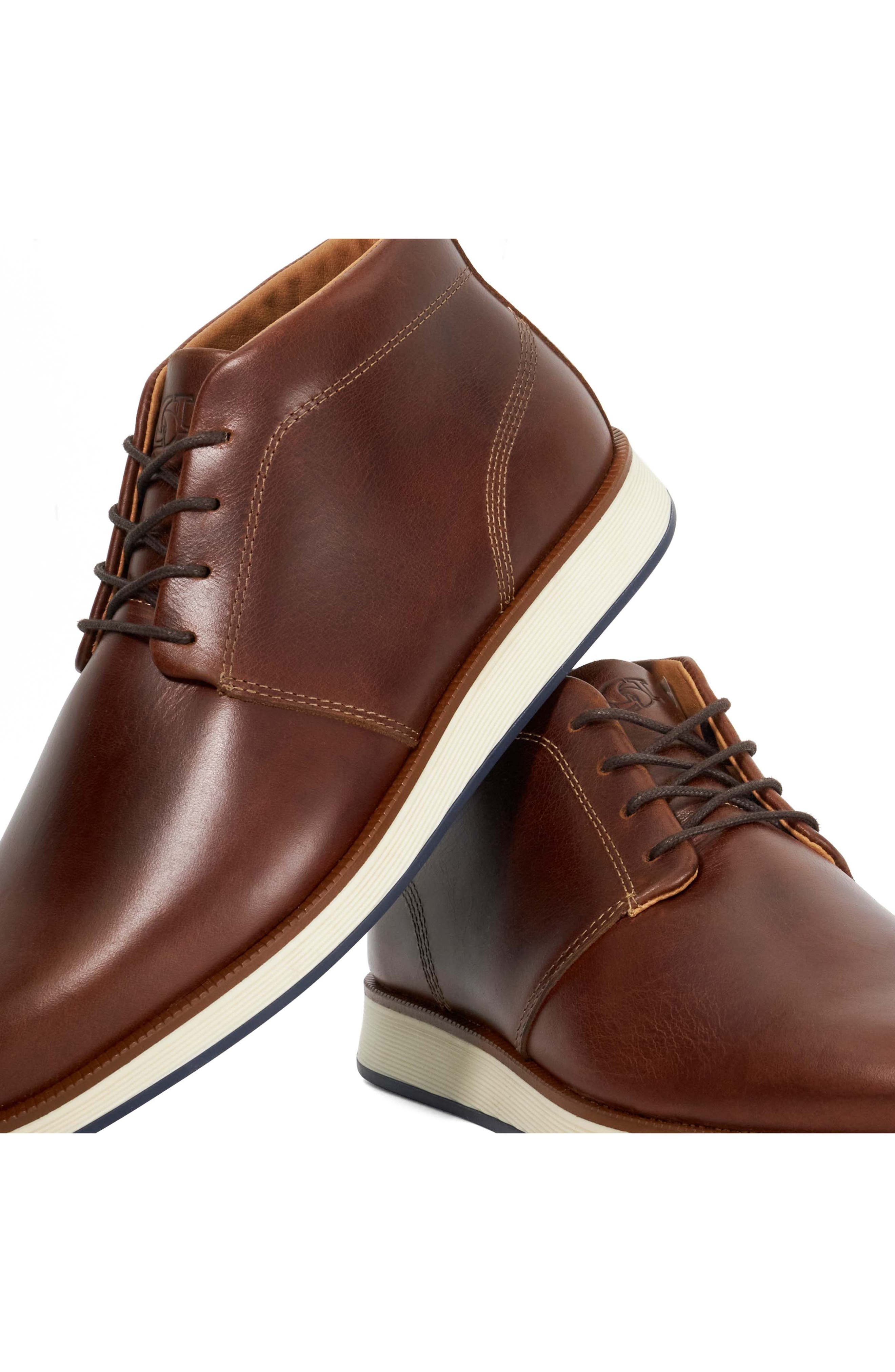Smoky Plain Toe Chukka Boot, Alternate, color, BROWN