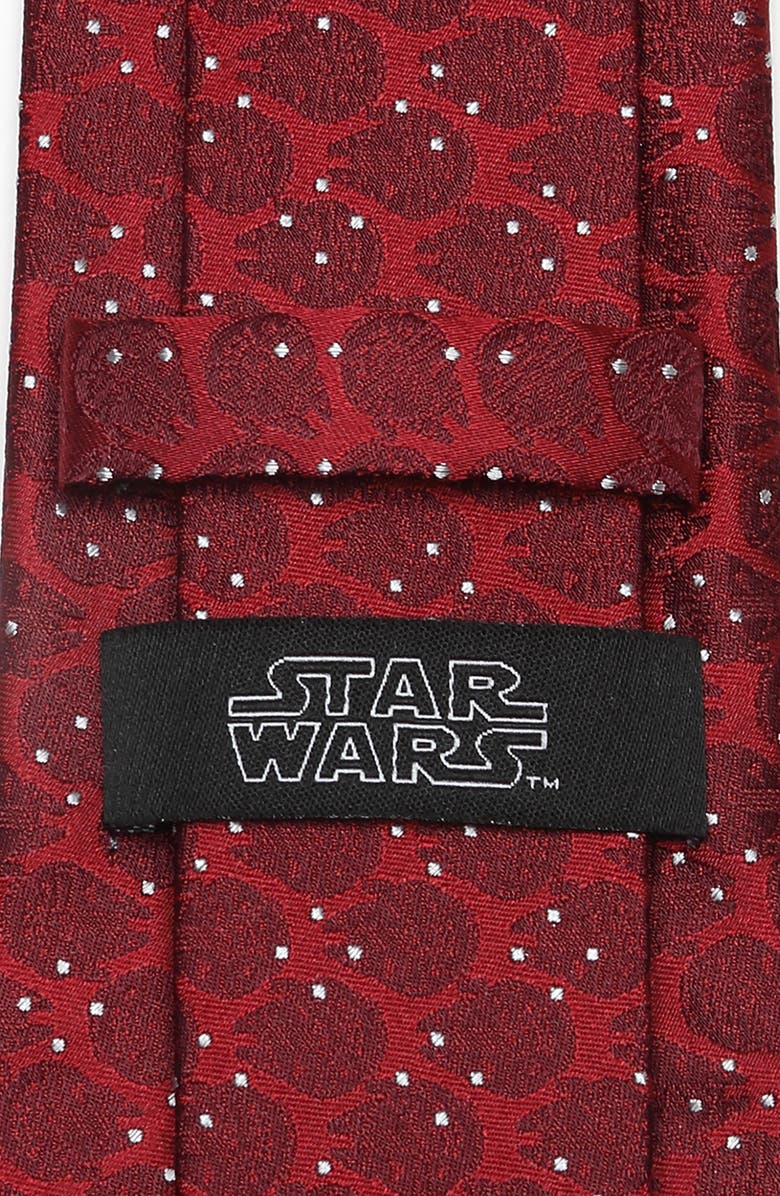Cufflinks, Inc. Star Wars<sup>™</sup> - Millennium Falcon Dot Silk Tie, Alternate, color, Red