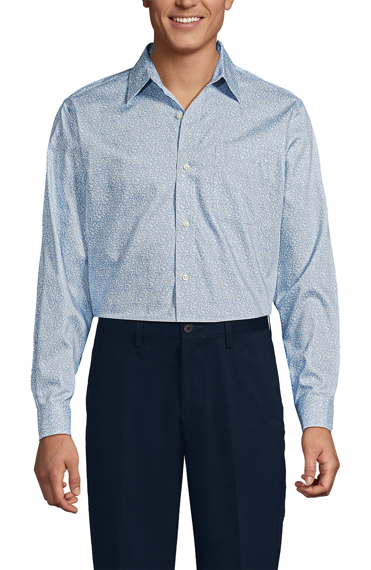 Oasis Blue/White Ditsy