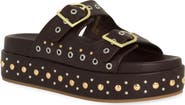 SHUSHOP Irene Platform Slide Sandal