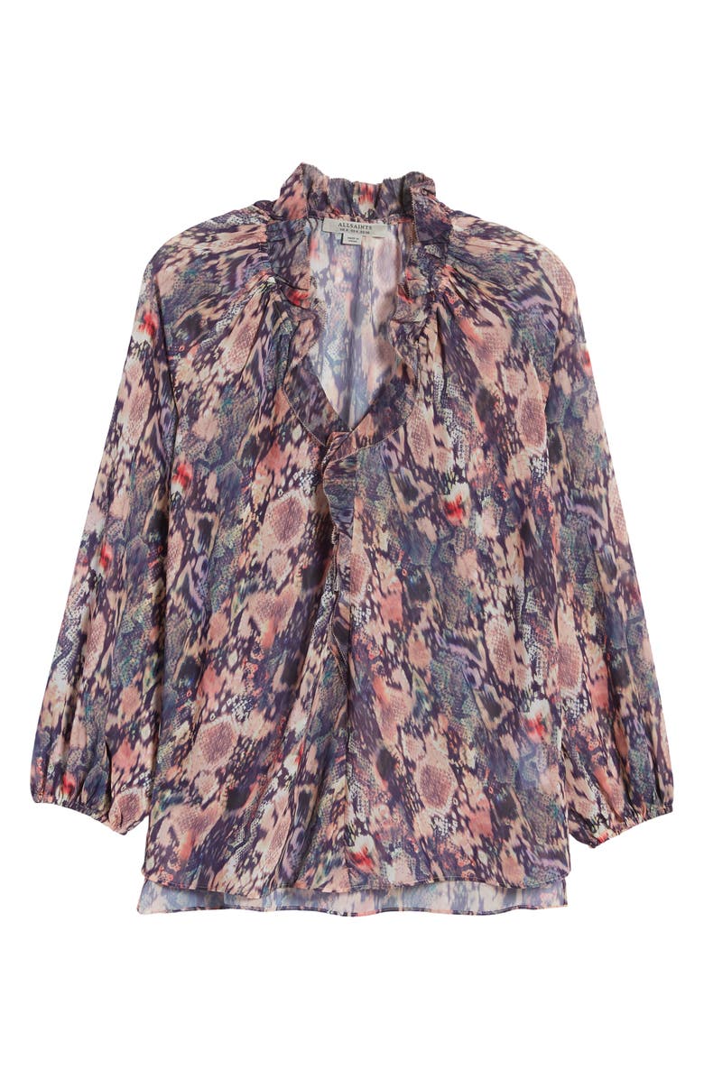 AllSaints Nylah Masala Top, Alternate, color, 