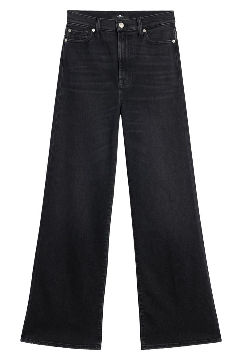 Jo Ultra High Waist Wide Leg Jeans, Alternate, color, BOTTOMLINE