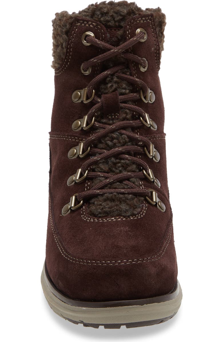 L.L.Bean Mountain Lodge Fleece Collar Insulated Boot, Alternate, color,