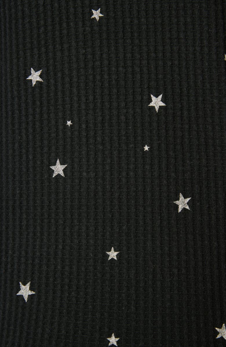 PJ Salvage Ski Jammie Classics Pajamas, Alternate, color, Black