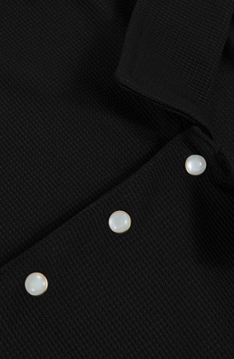 Reiss Tivolli Long Sleeve Waffle Polo, Alternate, color,