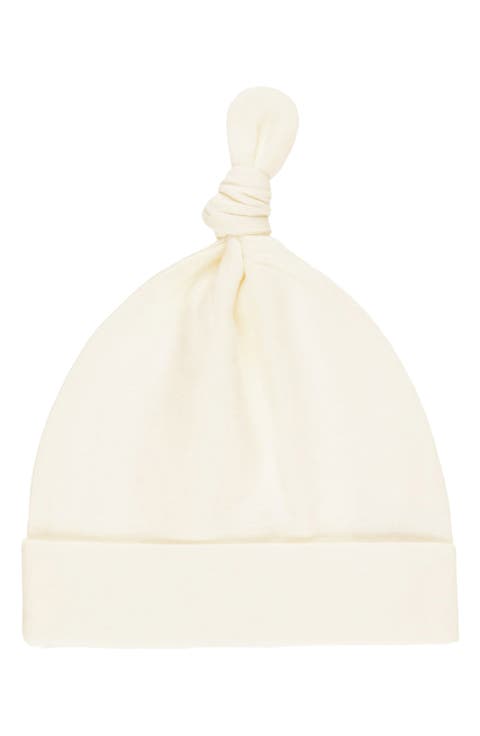 Knotted Stretch Organic Cotton Hat (Baby)