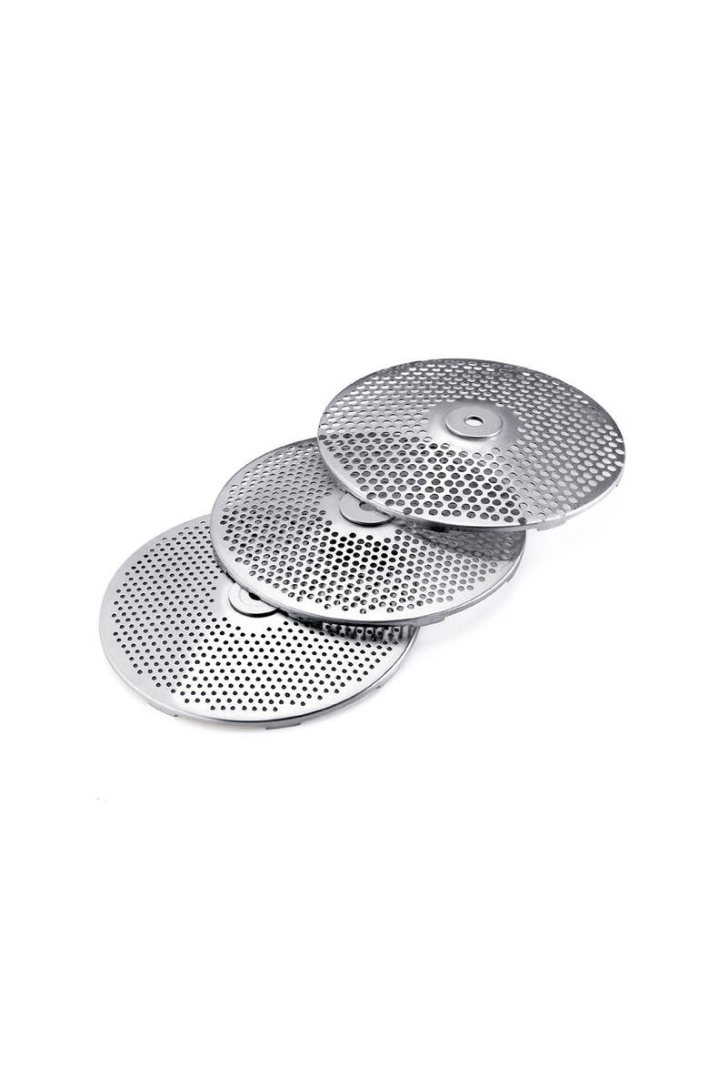 CUISIPRO Deluxe Food Mill With 3 Disks, Alternate, color, Silver