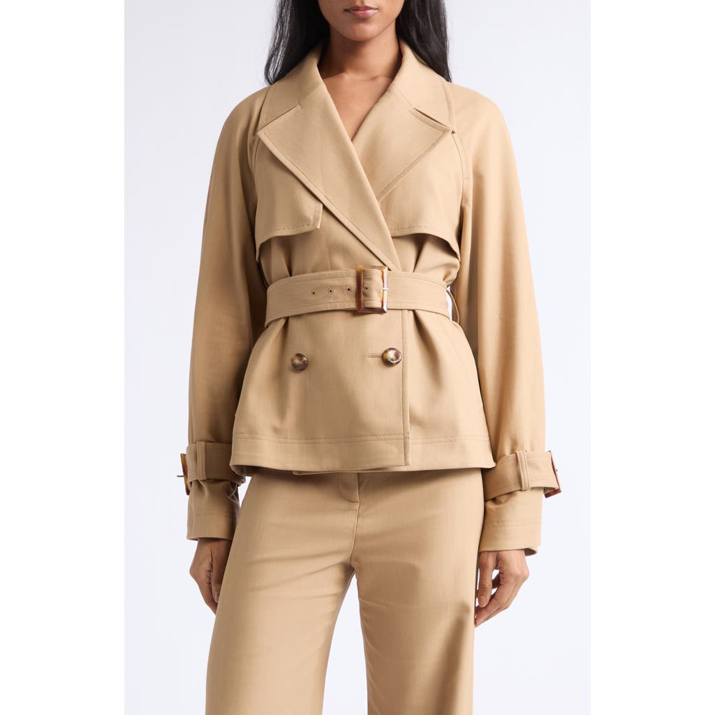 Veronica Beard Lazaro Dickey Jacket in Heritage Khaki at Nordstrom, Size X-Small
