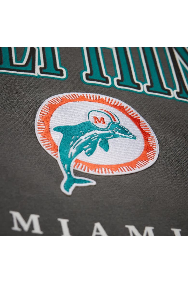 Gray Miami Dolphins Slot Pullover Hoodie, Alternate, color, Gray