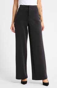 Good American Sculpting Wide Leg Pants