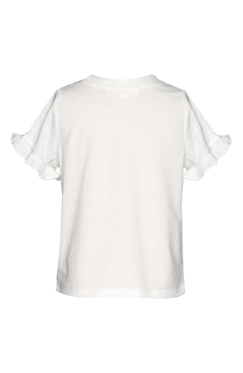 Truly Me Kids' Give Thanks Graphic T-Shirt, Alternate, color, White