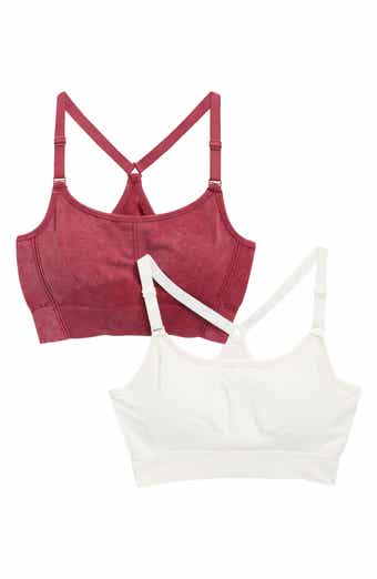 2-Pack Washed Seamless Sports Bras