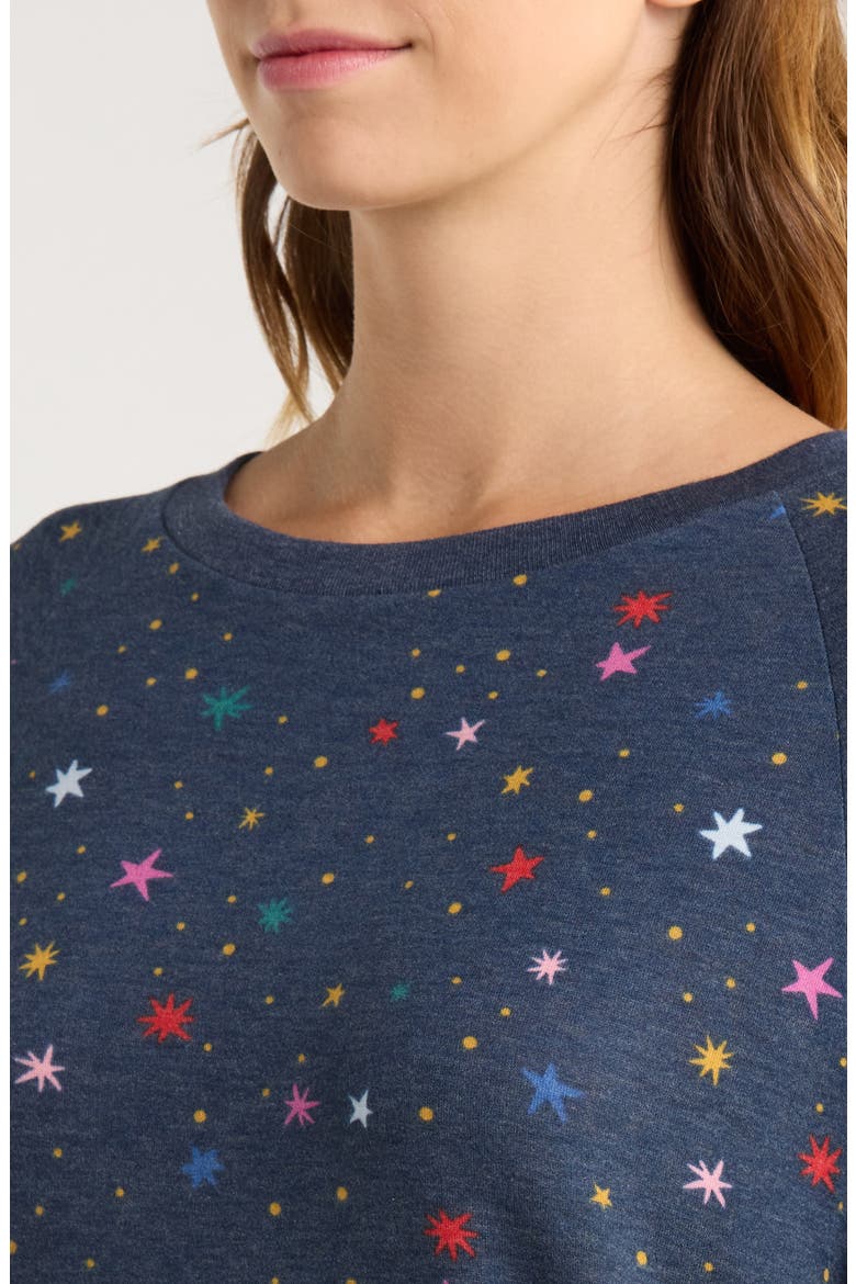 Star Seeker Brushed Jersey Pajamas, Alternate, color, SUPERNOVA STARS
