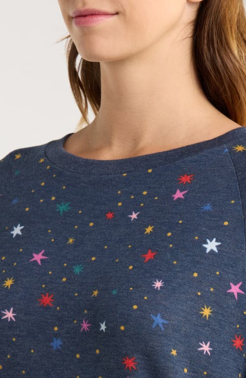 Honeydew Star Seeker Brushed Jersey Pajamas In Blue