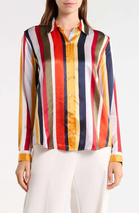 Tyler Silk Stripe Shirt