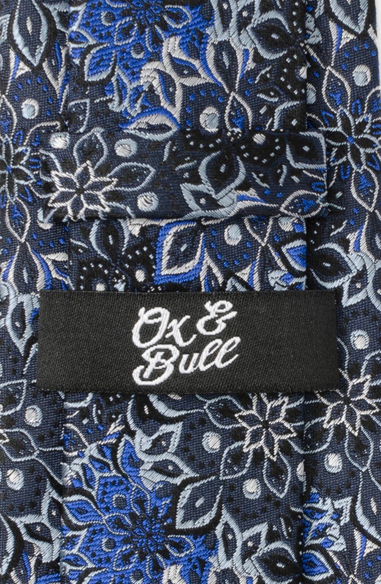 Cufflinks, Inc. Kaleido Floral Silk Tie, Alternate, color, Navy