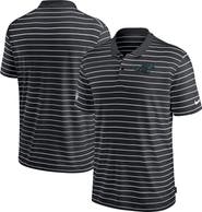Nike Men's Nike Black Carolina Panthers Sideline Lock Up Victory Performance Polo