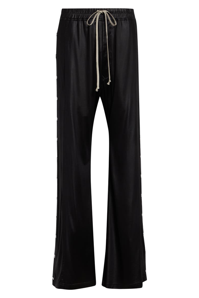 Wide Pusher Pants, Alternate, color, BLACK