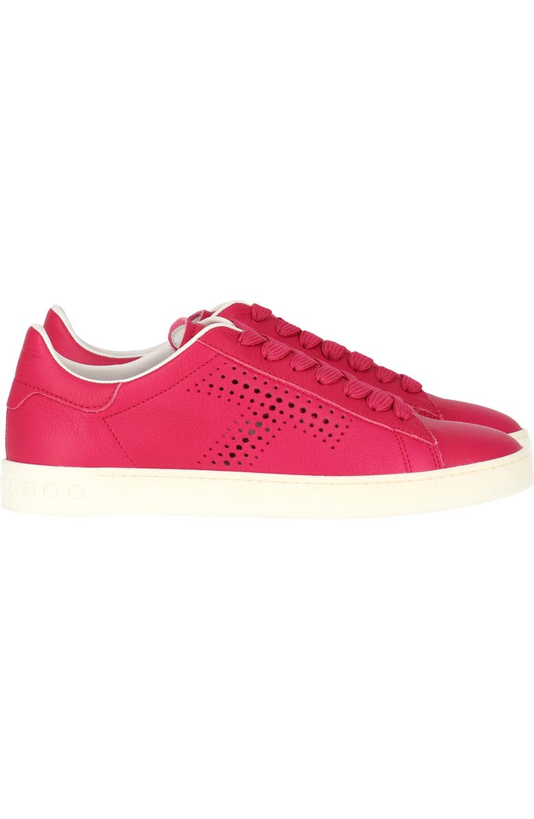 Tod's Perforated Logo Runner Sneaker, Alternate, color,