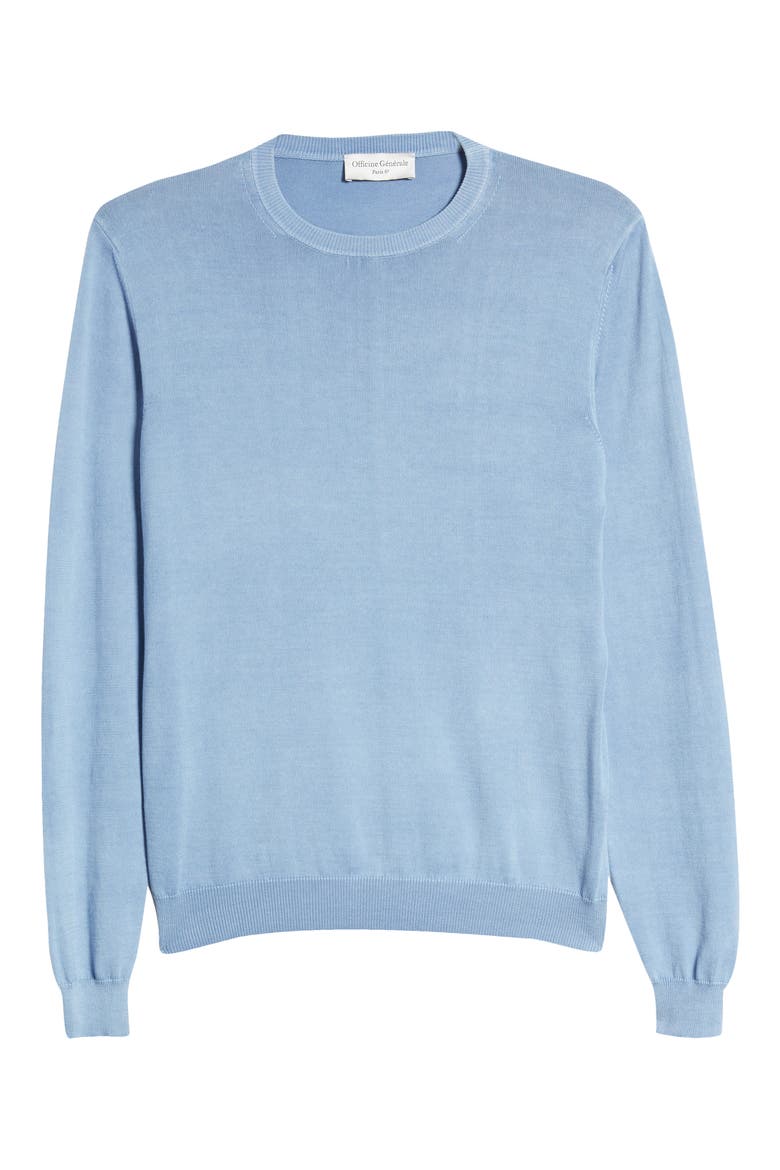 Neils Crewneck Sweater, Alternate, color, GREEK BLUE