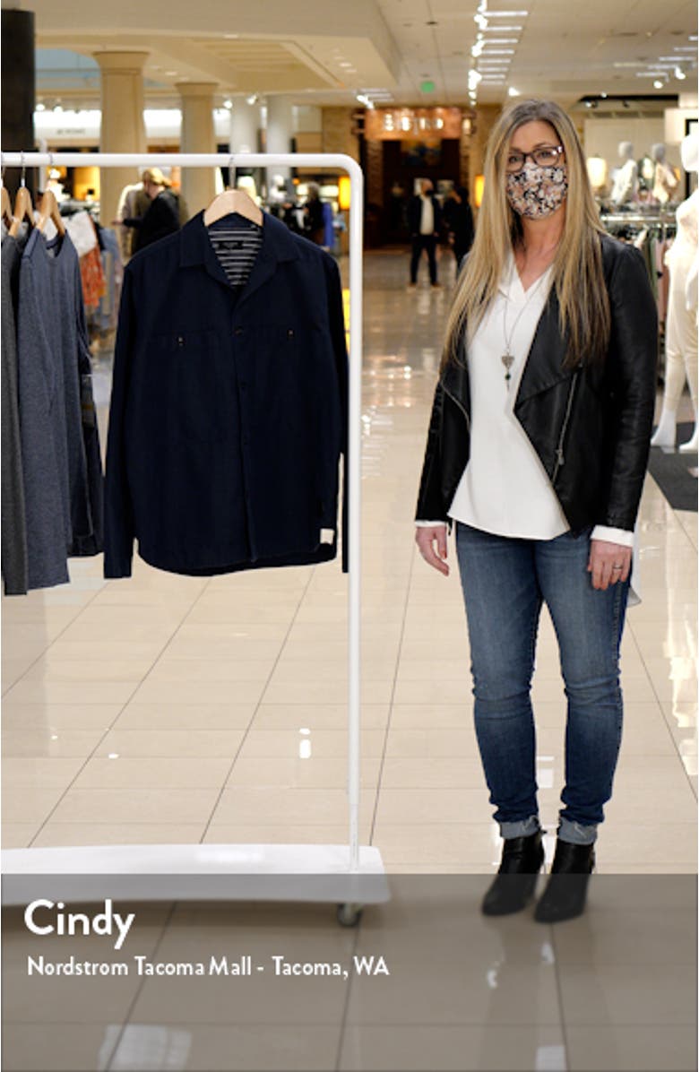 Amoret Harrington Cotton & Linen Shacket, sales video thumbnail