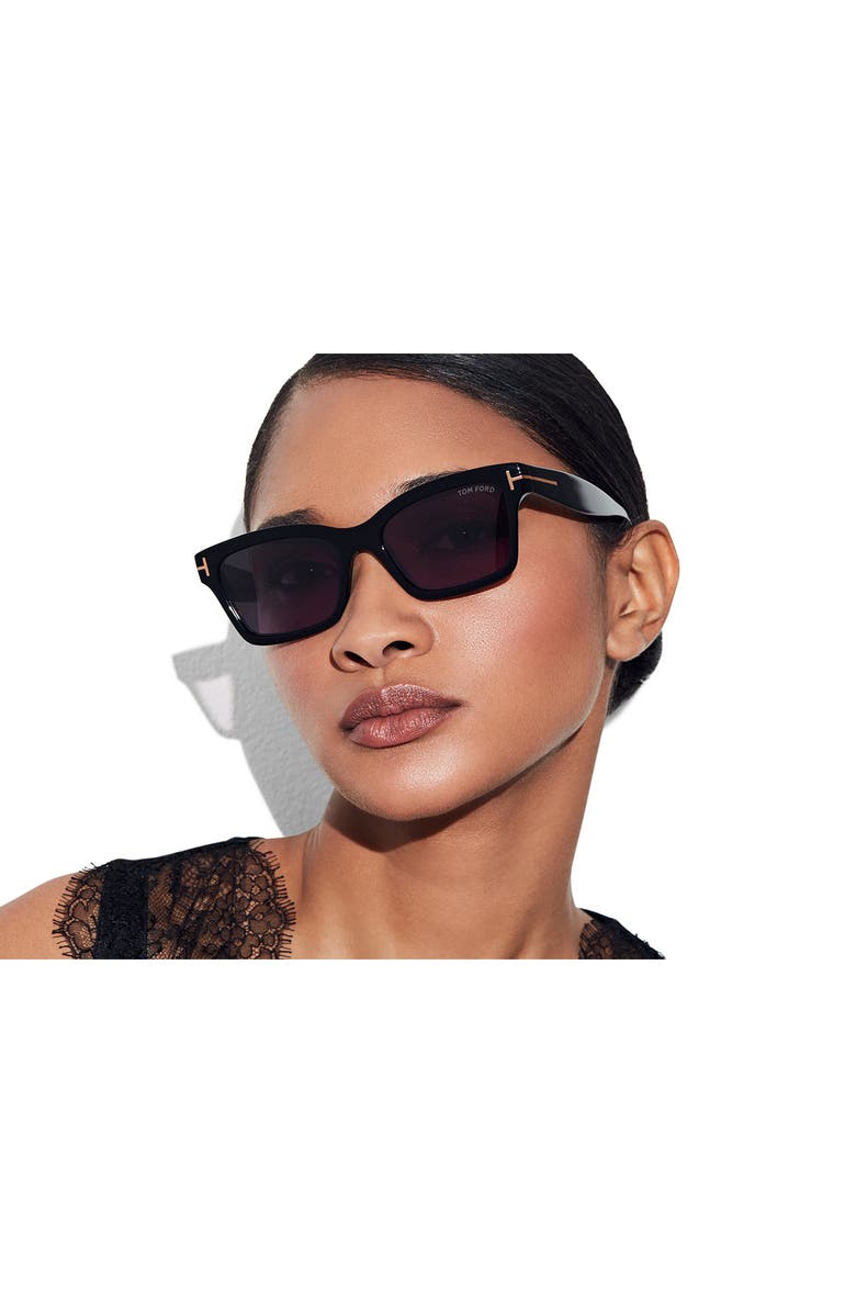 TOM FORD Mikel 54mm Square Sunglasses, Alternate, color,