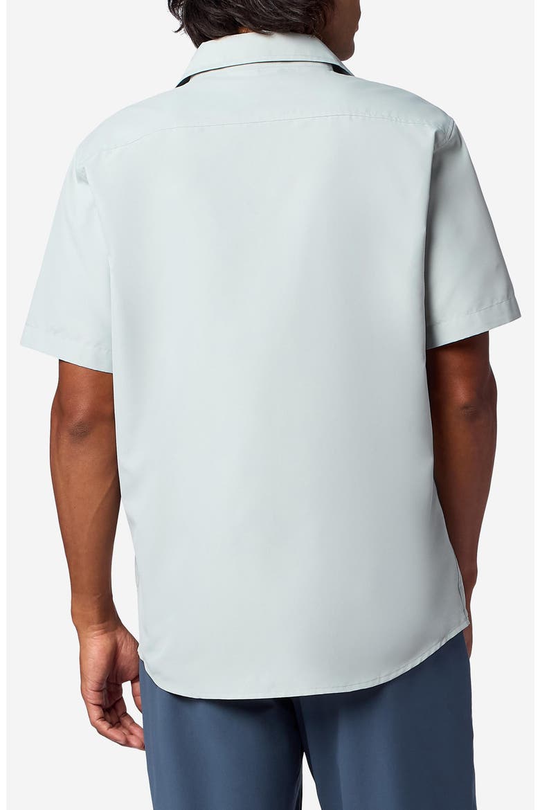 AirExchange UPF Short Sleeve Button-Up Shirt, Alternate, color, BOULDER CRACK