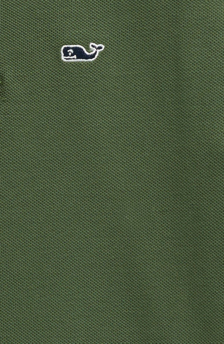 vineyard vines Kids' Heritage Cotton Piqué Polo, Alternate, color, Cypress