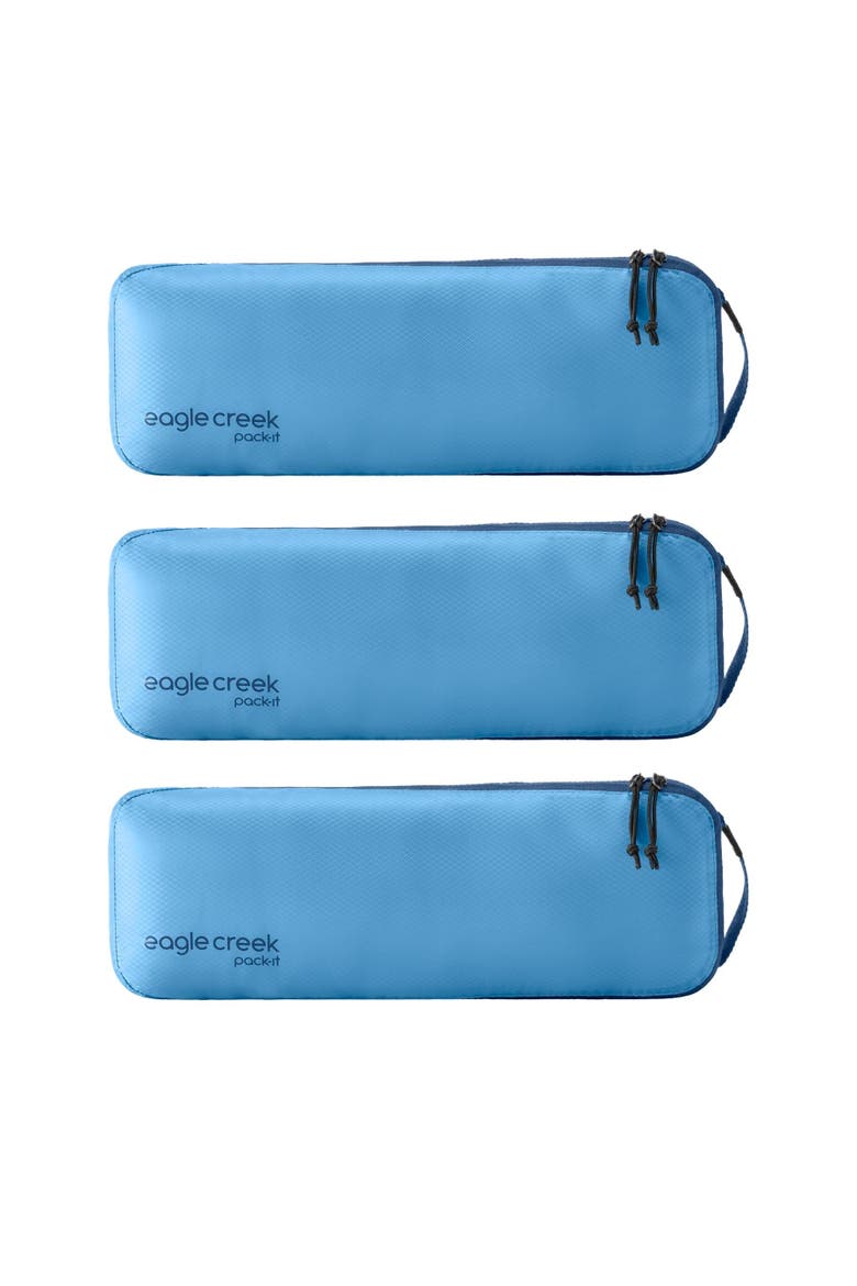 Pack-It Isolate Slim Cube Set M/M/M, Main, color, Blue Dawn