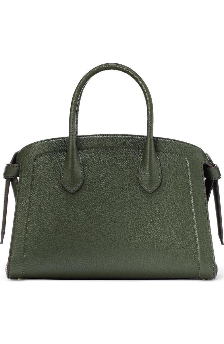 Kate Spade New York medium knott pebbled leather satchel, Alternate, color, Bonsai Tree