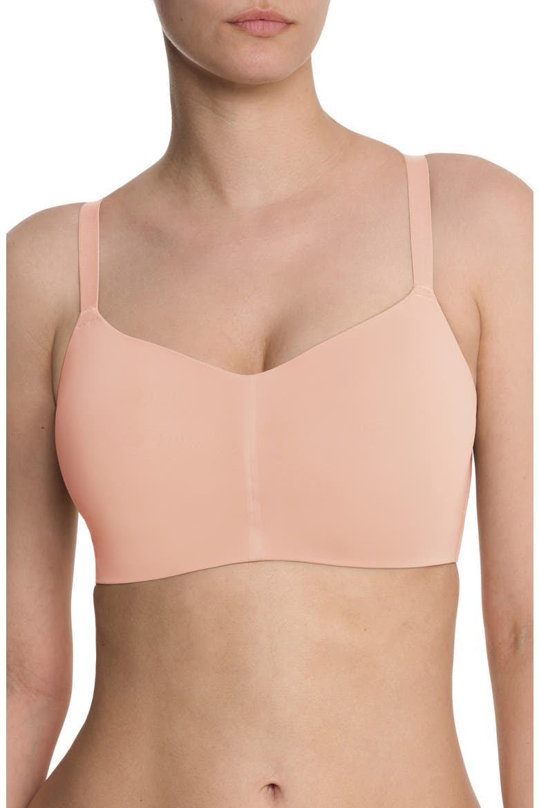 Elevate Underwire High Impact Sports Bra, Main, color, SEASHELL