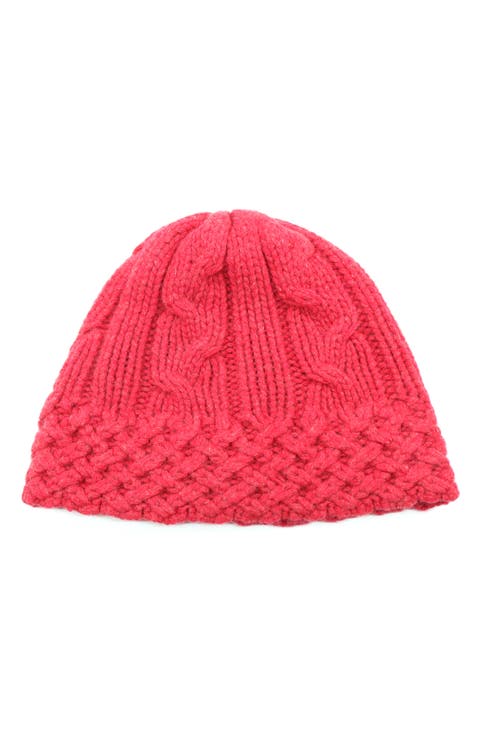 Chunky Cable Knit Beanie