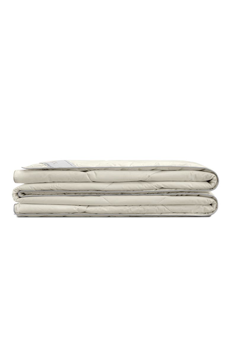 Togas Everett light alpaca wool comforter, Alternate, color, White