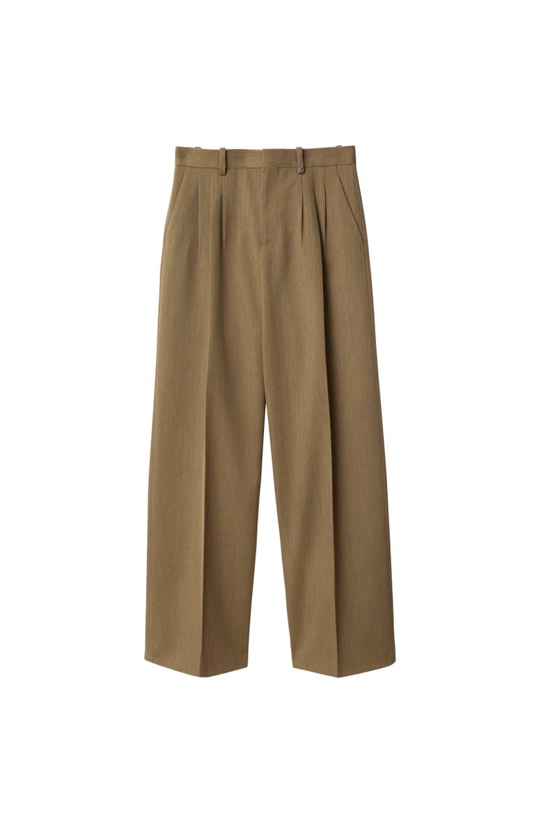 Burberry Wool Tailored Trousers, Alternate, color, 